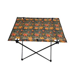 میز و صندلی تاشو سفری مدل استراکچر پاییزی بسته 3 عددی