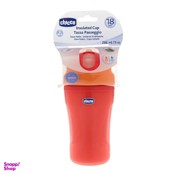 لیوان کودک چیکو مدل insulated cup گنجایش 266 میلی لیتر