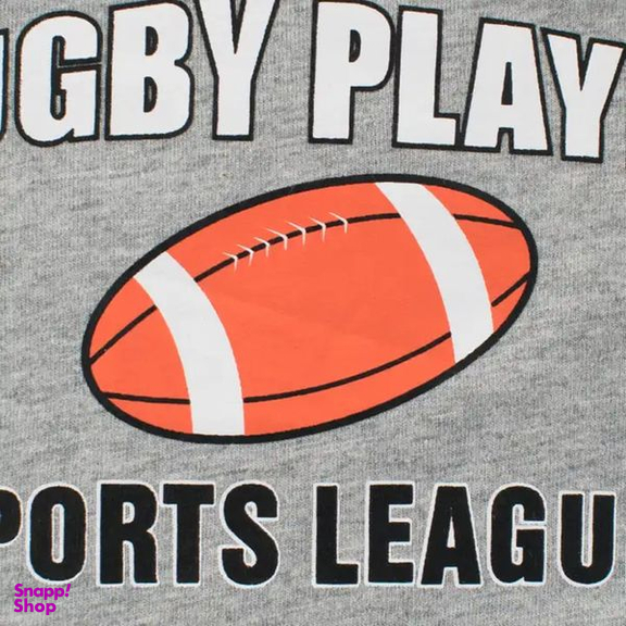 تی شرت آستین بلند پسرانه هومنیتی مدل WYKBTS3047-GRY