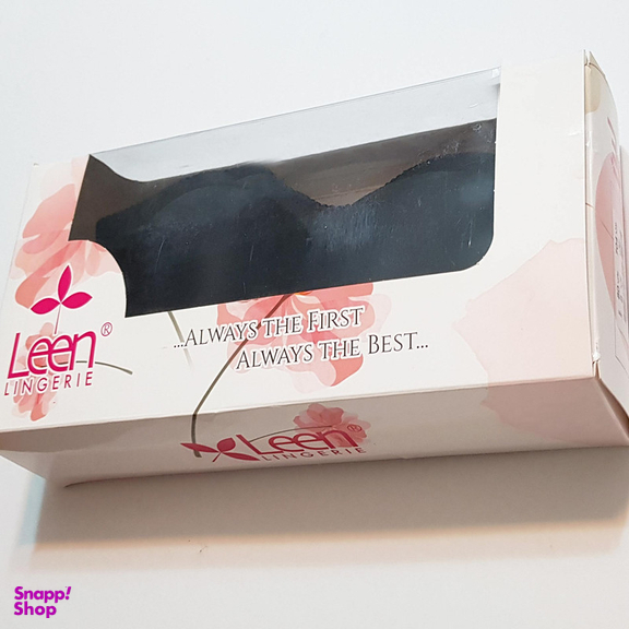 سوتین زنانه لین مدل فنردار پوش آپ کد 4680-704 رنگ مشکی