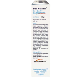 مولتی ویتامین و مینرال وان دیلی آقایان سان نچرال مناسب بالای 50 سال بسته 30 عددی