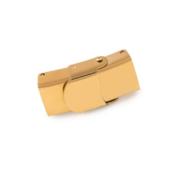 دستبند چرم و طلا 18 عیار مردانه داریم طرح دو خط کد D09