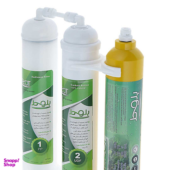فیلتر تصفیه آب یخچال و فریزر بلوط مدل گیاهی BL 601 مجموعه 6 عددی