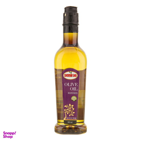 روغن زیتون تصفیه شده سميران حجم 500 میلی لیتر