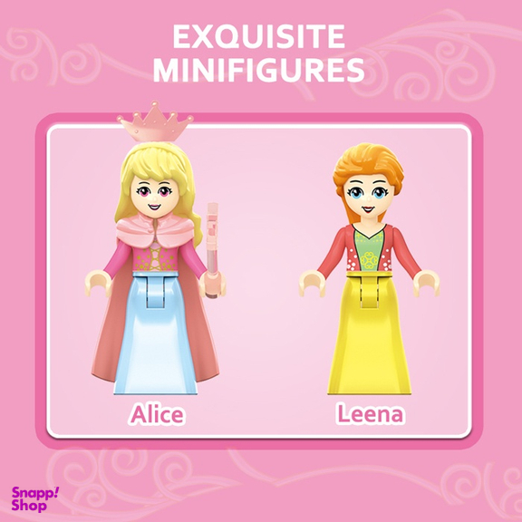 لگو 342 تکه سمبو مدل کالسکه پرنسسی کد 1816