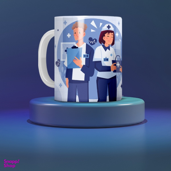 ماگ لاژید مدل مشاغل طرح پرستار کد J008