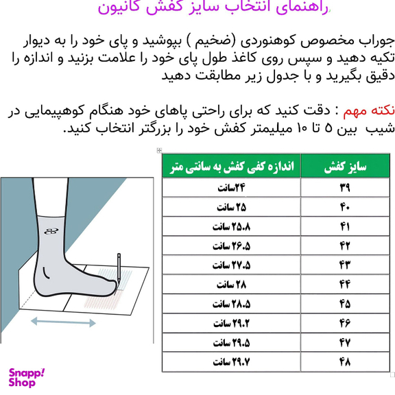 کفش کوهنوردی کانیون مدل الوند