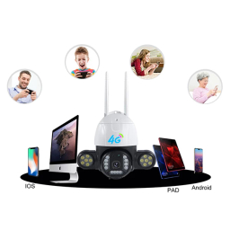 دوربین مداربسته تحت شبکه مدل 4G سیم کارتی P20