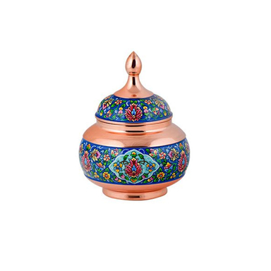 قندان مس و پرداز سایز 2 مجموعه سلام