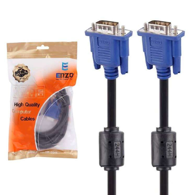 کابل تصویر VGA انزو مدل 244H طول 1.5 متر