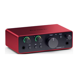 کارت صدا استودیویی فوکوسرایت مدل Scarlett Solo 4th Gen