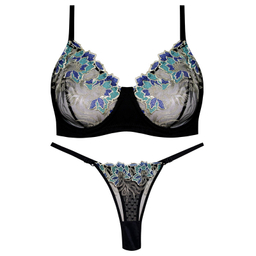 ست شورت و سوتین زنانه کارنا رز مدل فنردار کد 5167-5007-3 رنگ مشکی