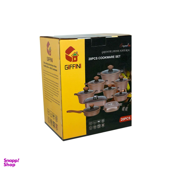 سرویس پخت و پز 20 پارچه جی فی نی کد 0004