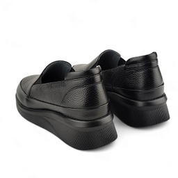 کفش طبی زنانه چرم کاکتوس مدل WS۳۰۰۳ رنگ مشکی