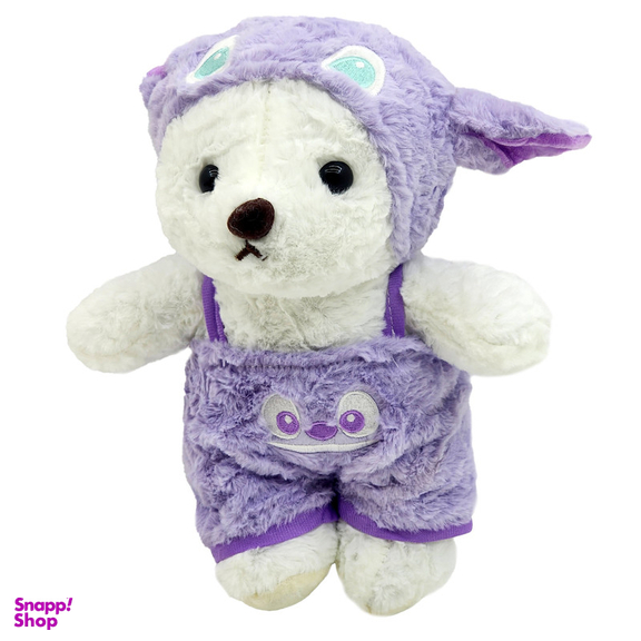 عروسک ناب سل مدل خرس دو چهره طرح لباس استیج ارتفاع 30 سانتی متر