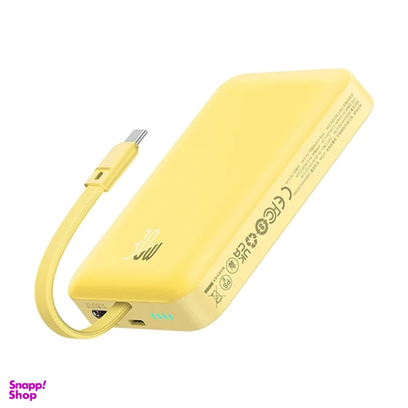 پاوربانک بیسوس مدل magnetic mini 30W ظرفیت 10000 میلی آمپر ساعت