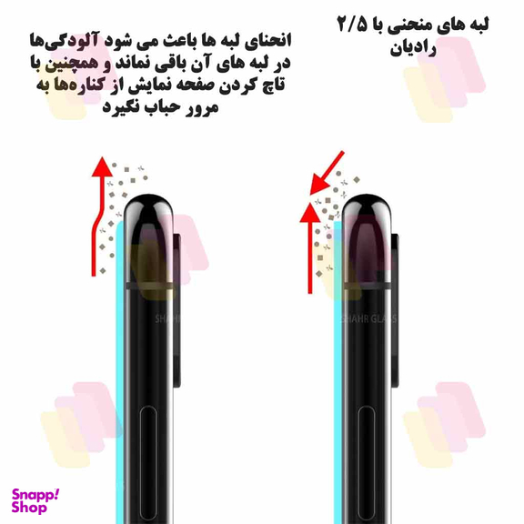 محافظ صفحه نمایش شهر گلس مدل SUPERPLUSNS مناسب موبایل اپل iPhone 13 Pro Max / 14 Plus