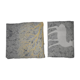 ملحفه و روبالشی کشدار یک نفره مدل دنیا