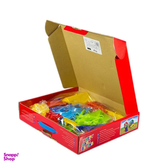 اسباب بازی پارک 98 پازل پارک شادی 98 قطعه TAK TOY HAPPY PARK BLOCKS 1077