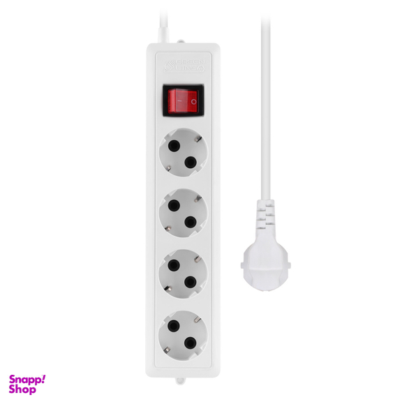 پریز سیار برق گرین لاین کد GLS164-E طول کابل 2 متر