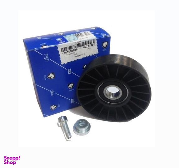 غلطک هرزگرد تسمه دینام ایساکو کد 4440000016556 مناسب پژو 405 و سمند معمولی و پارس XU7