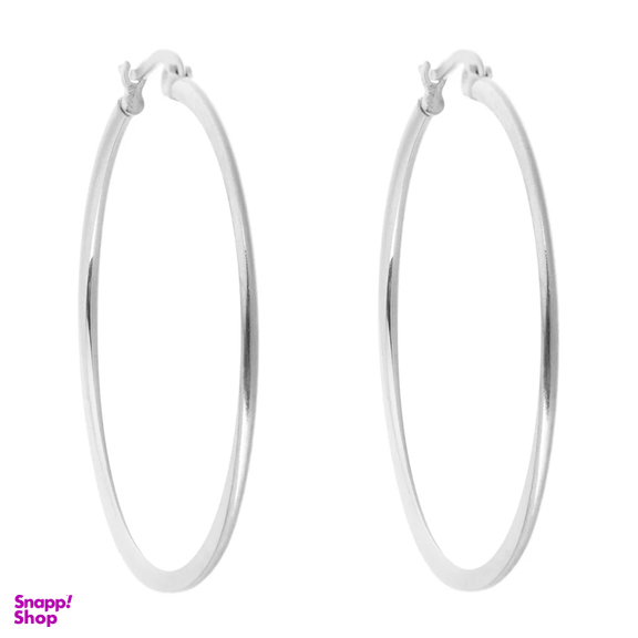 گوشواره حلقه ای استیل مارنا گالری مدل Silver