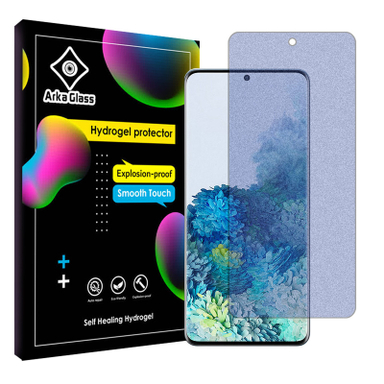محافظ صفحه نمایش مات آنتی بلو آرکا گلس مدل Tough مناسب گوشی موبایل سامسونگ Galaxy S20 Plus