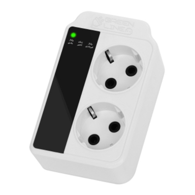 محافظ ولتاژ یخچال و پکیج گرین لاین مدل GLP162R