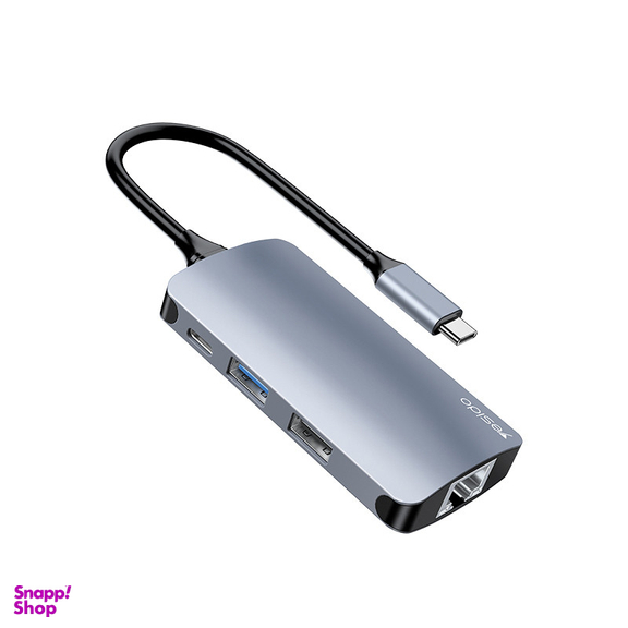 هاب 7 پورت USB-C یسیدو مدل HB15