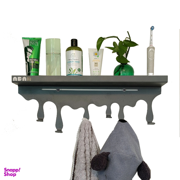 شلف دیواری آویز دار آبان مدل چکه