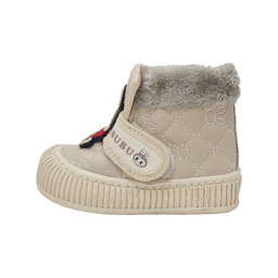 بوت دخترانه مدل لبوبو رنگ کرم