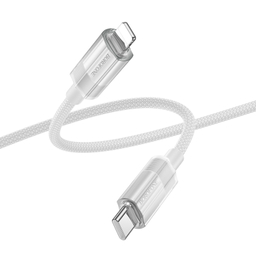 کابل 27 وات Type-C به Lightning بروفون مدل BU44 طول 1.2 متر