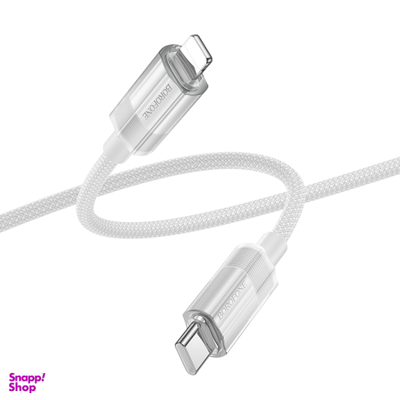 کابل 27 وات Type-C به Lightning بروفون مدل BU44 طول 1.2 متر
