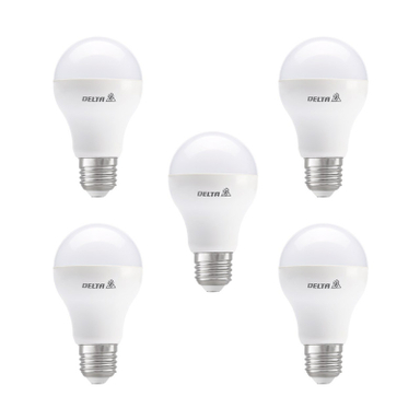 لامپ ال ای دی 15 وات دلتا مدل کلاسیک پایه E27 بسته 5 عددی