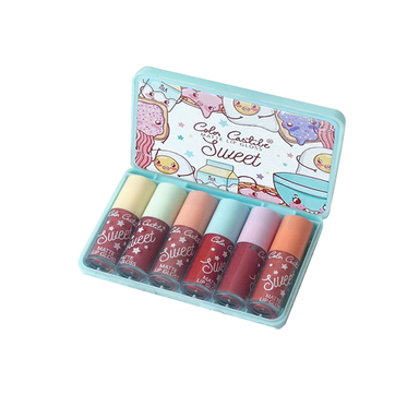 رژ لب مایع Color Castile کد 2 مجموعه 6 عددی