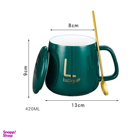ماگ حرارتی لاکی مدل Temperature Plus به همراه صفحه گرم کن برقی
