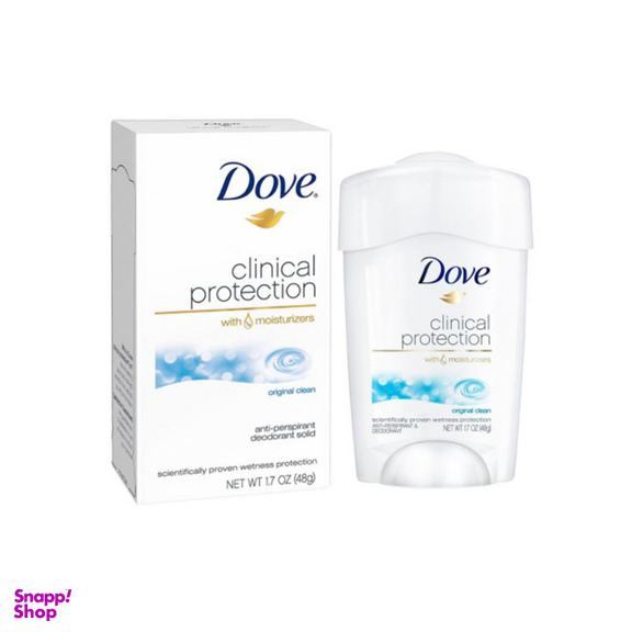 استیک ضد تعریق زنانه داو مدل Clinical Protection وزن 48 گرم