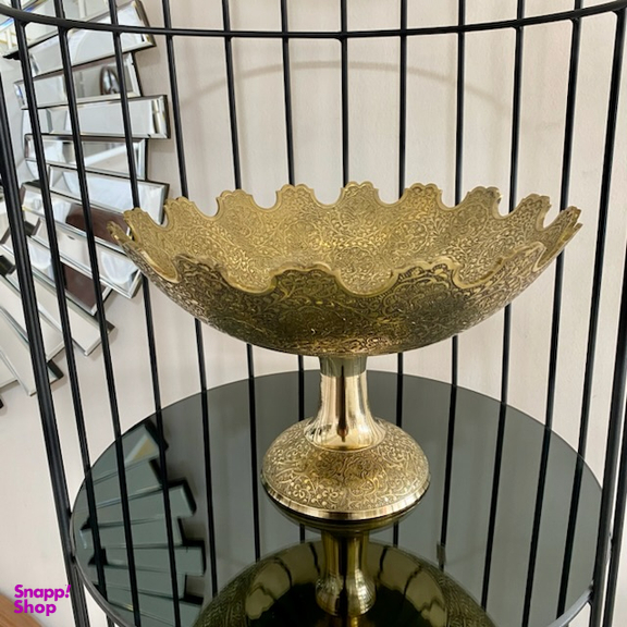 میوه خوری برنجی مدل طاووس کد 260223