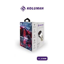 شارژر فندکی موبایل کلومن مدل K-C106 95W