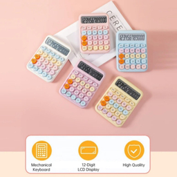 ماشین حساب مدل مینیمال طرح رنگی رنگی کد 340