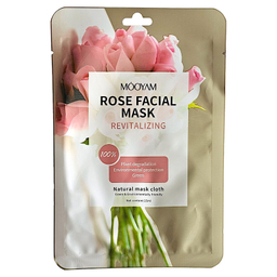 ماسک صورت مویام مدل گل رز نارگیل زنجفیل حجم 25 میلی لیتر بسته 3 عددی