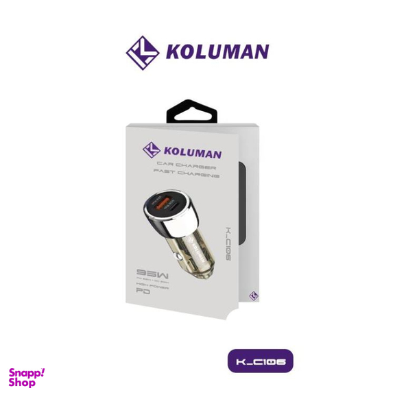 شارژر فندکی موبایل کلومن مدل K-C106 95W
