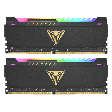 رم DDR4 دو کاناله 3600 مگاهرتز پتریوت مدل وایپر استیل ظرفیت 16 گیگابایت