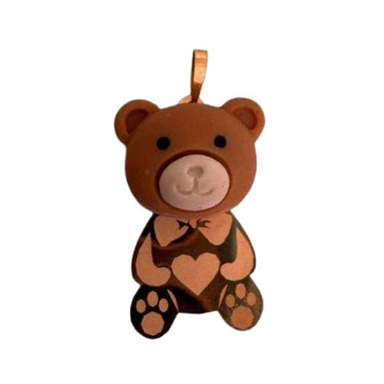 پلاک طلا 18 عیار نوزاد مدل عروسکی خرس کد sh0398