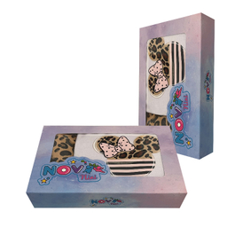 ست 4 تکه نوزادی مدل leo pard