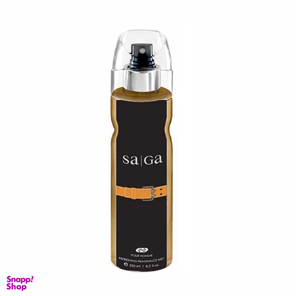 بادی اسپلش مردانه عماد آرا مدل Saga حجم 250 میلی لیتر