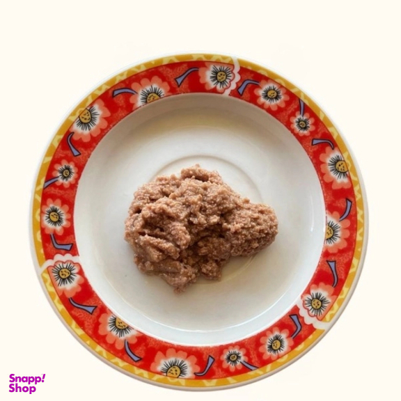 کنسرو گربه پاته مونگه مدل جمون ایتالیا طعم مرغ و گوشت شکار وزن 85 گرم