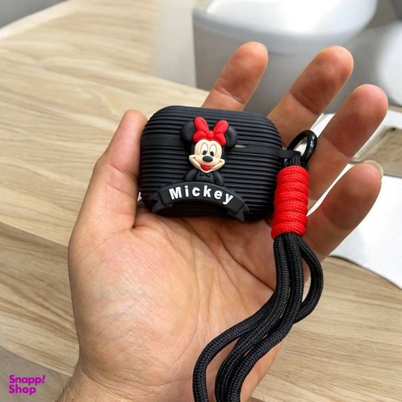 کاور عروسکی ایرفون بلوتوثی مدل Micky مناسب اپل AirPods Pro 2