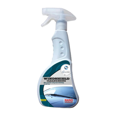 اسپری نانو تمیز کننده و براق کننده شیشه خودرو سیواکس مدل cw-g500nano حجم 500 میلی‌لیتر
