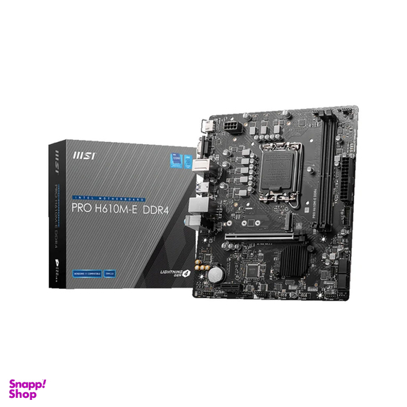 مادربرد ام اس آی مدل MSI PRO H610M-E DDR4